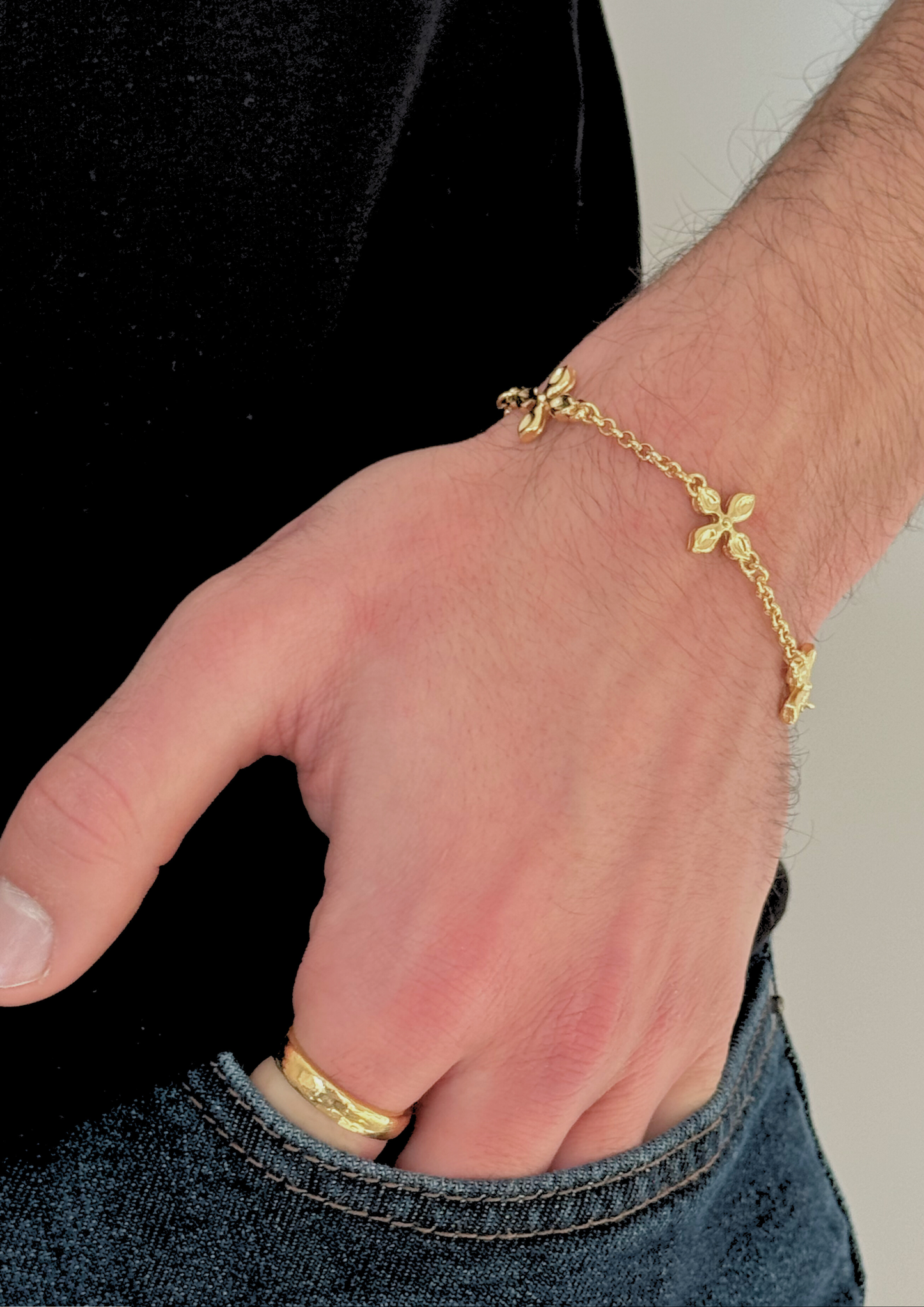 Quattra Chained Bracelet
