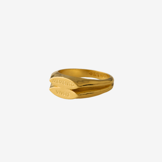 Memento Vivere Ring