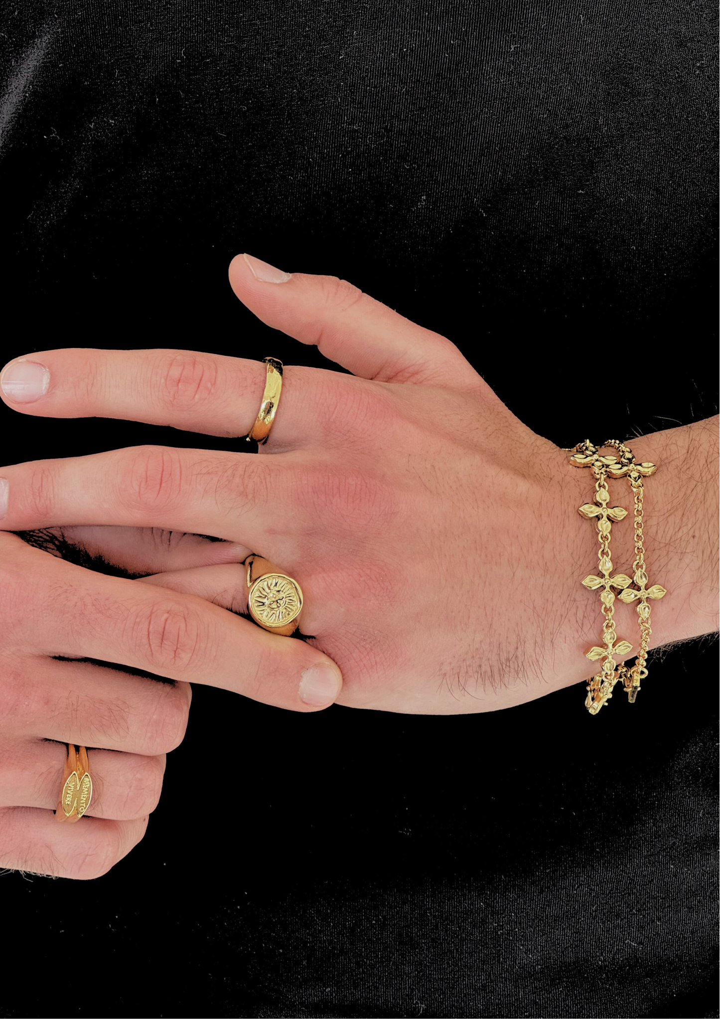 Memento Vivere Ring