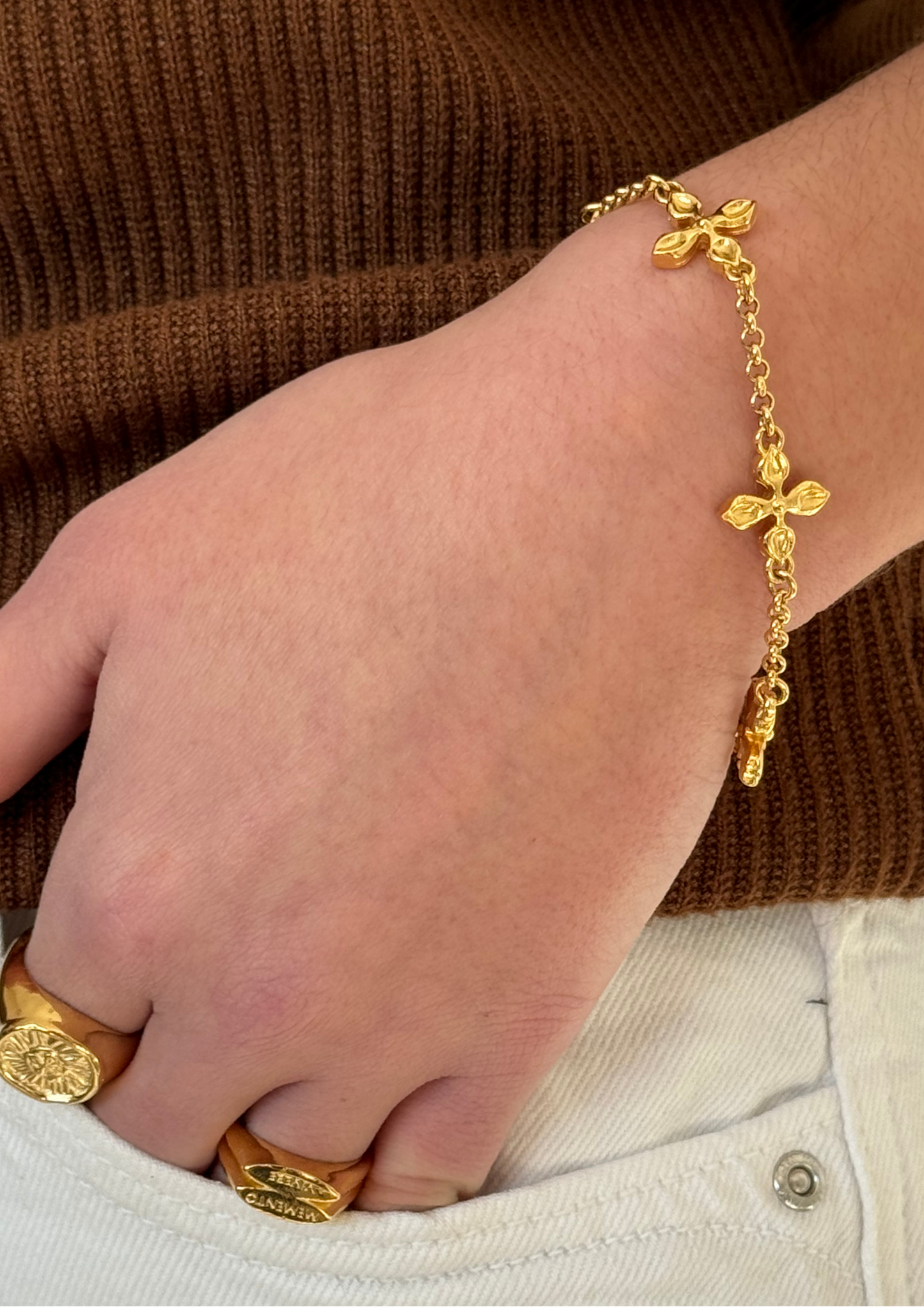 Quattra Chained Bracelet