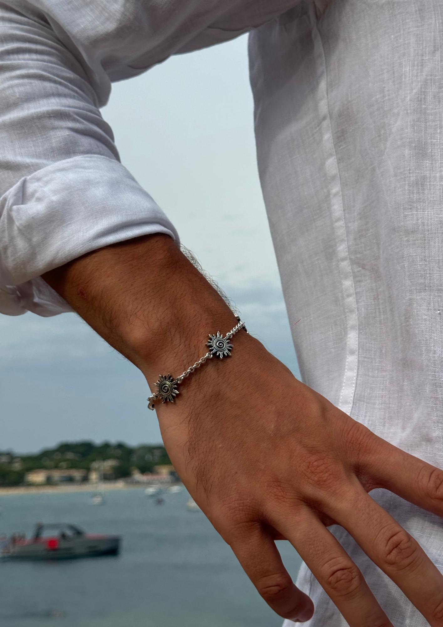 Sunset Chained Bracelet