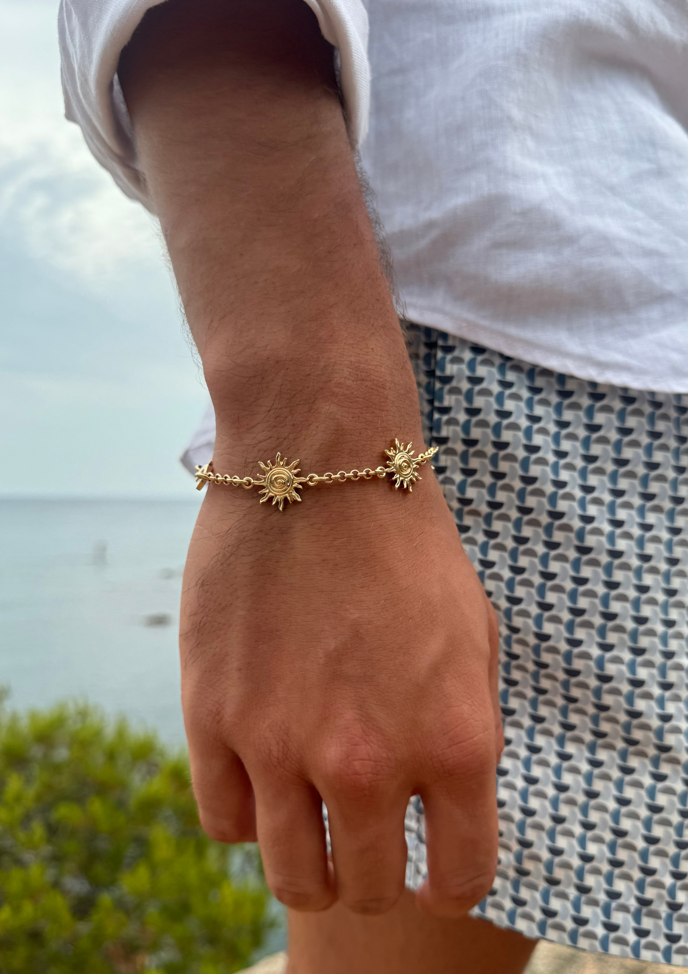 Sunset Chained Bracelet